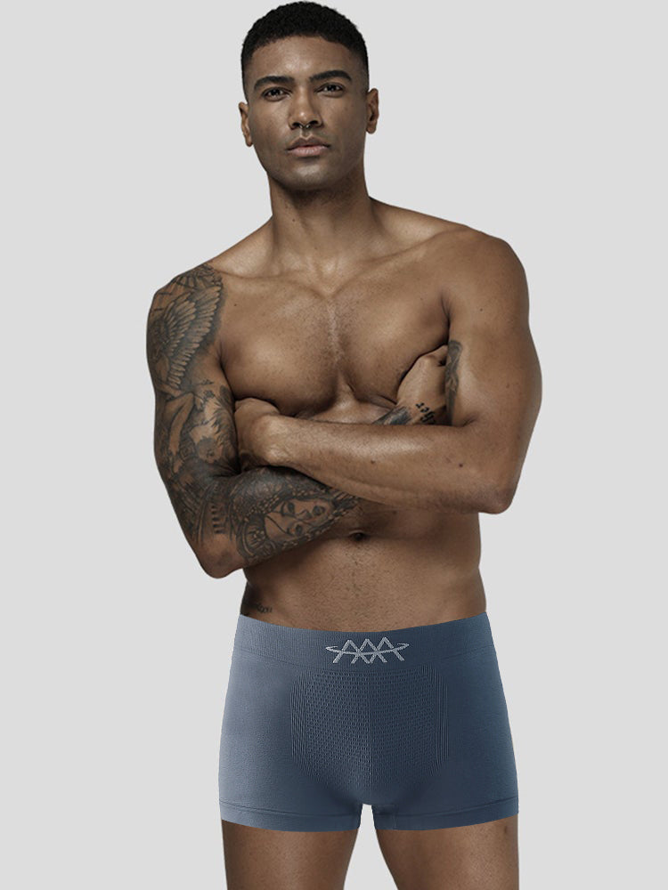 10 Pack Breathable Men's Boxer Briefs | dmunderwear detail image 1