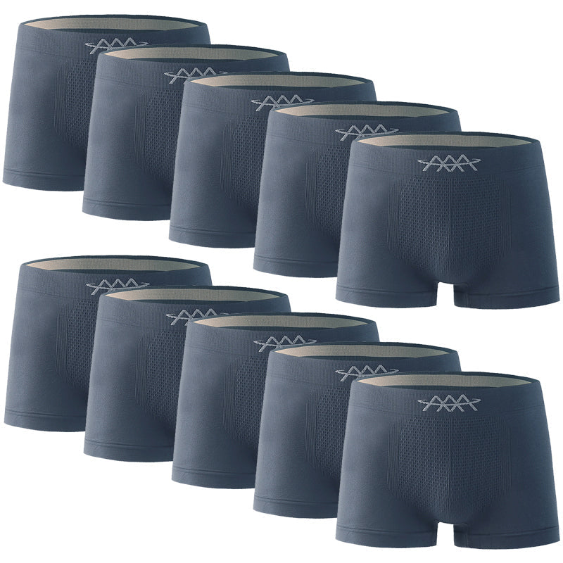 10 Pack Breathable Men's Boxer Briefs | dmunderwear variant image