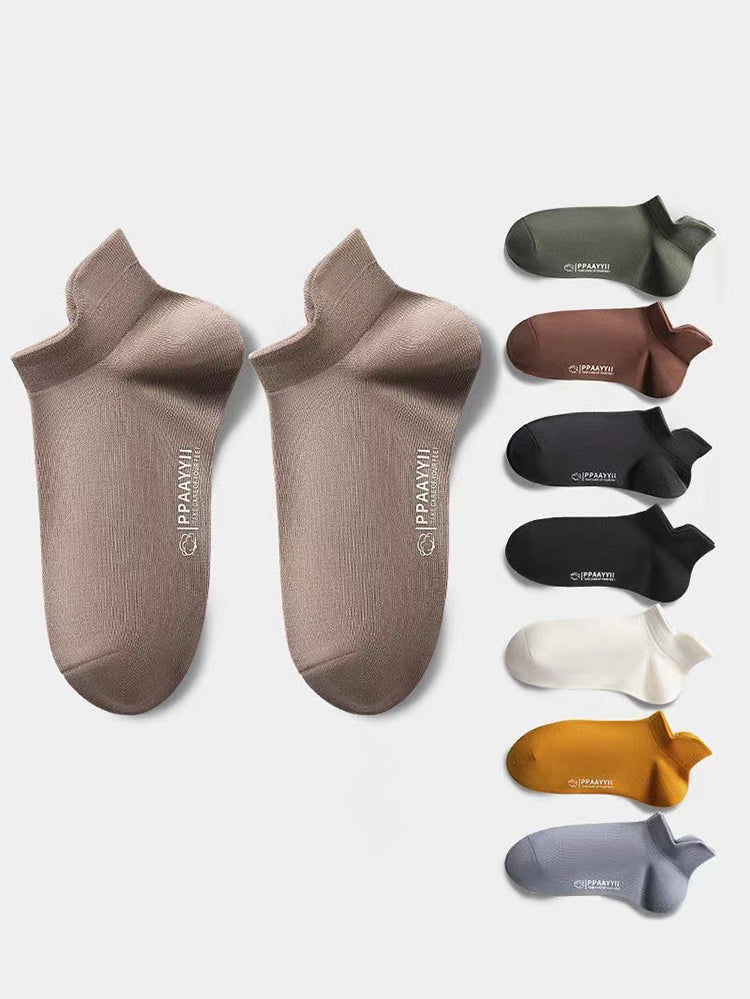 10 Pack Men's Performance Cotton Ankle Socks | dmunderwear detail image 1