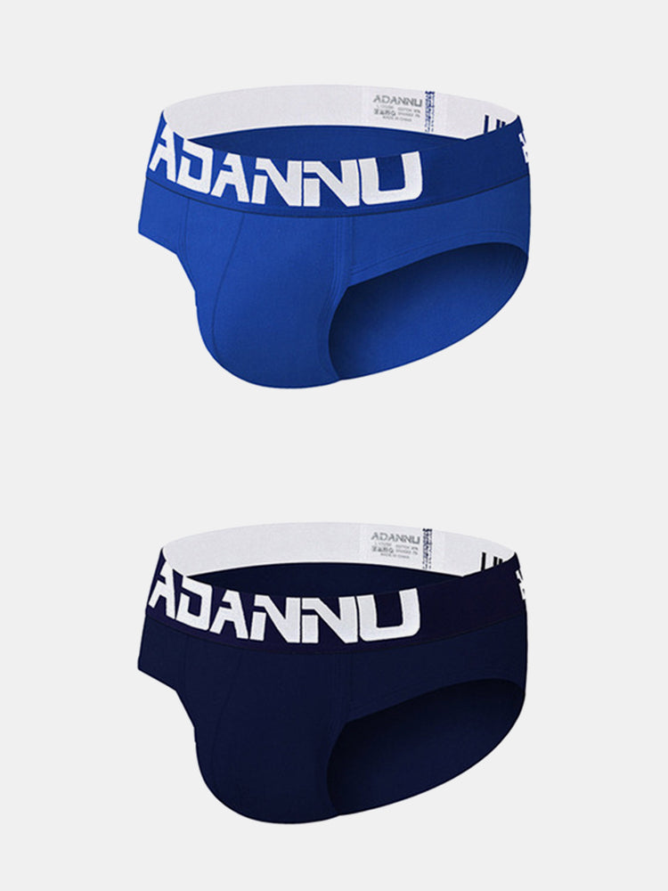 2 Pack Cotton 3D Large Pouch Men's Underwear | dmunderwear variant image