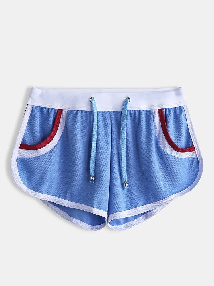 2 Pack Drawstring Leisure Men's Loose Boxer Shorts | dmunderwear detail image 1