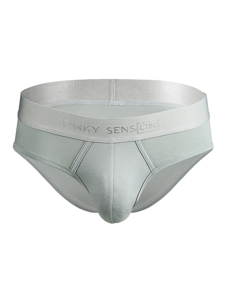 2 Pack Men's Lightweight Cotton Pouch Briefs | dmunderwear detail image 1