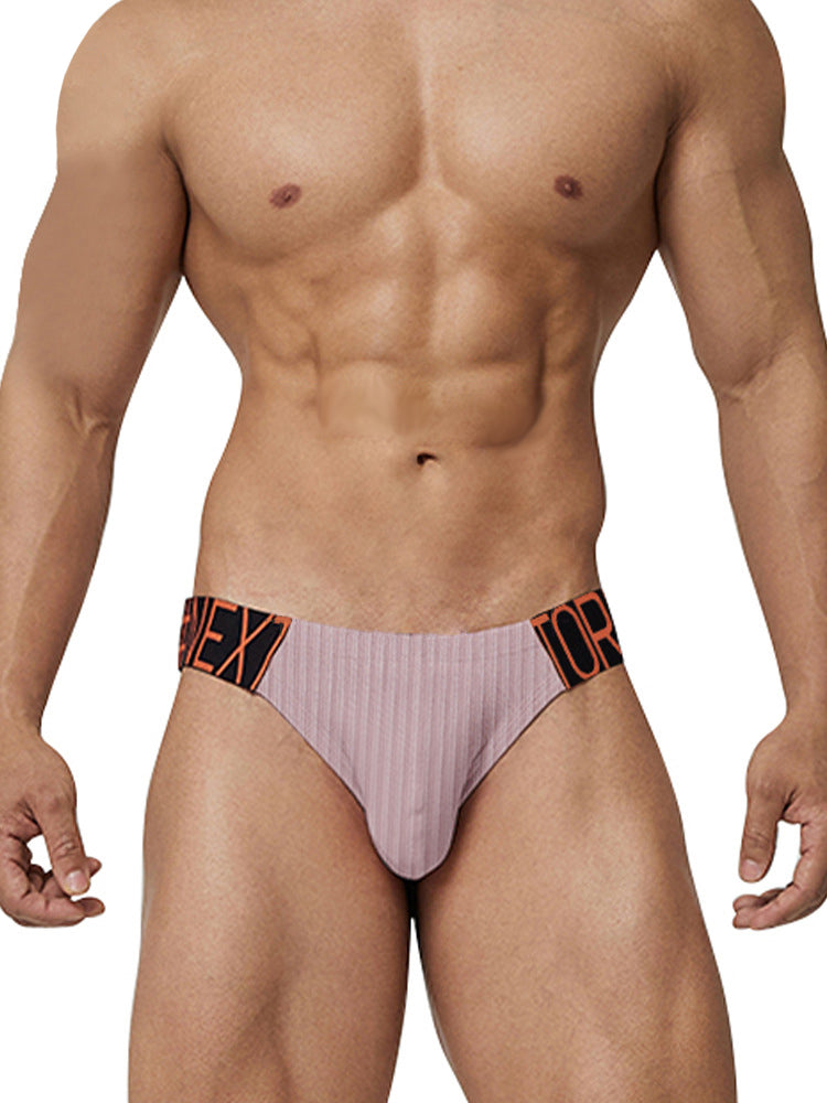 2 Pack Men's Wide Waistband Big Pouch Briefs | dmunderwear detail image 1