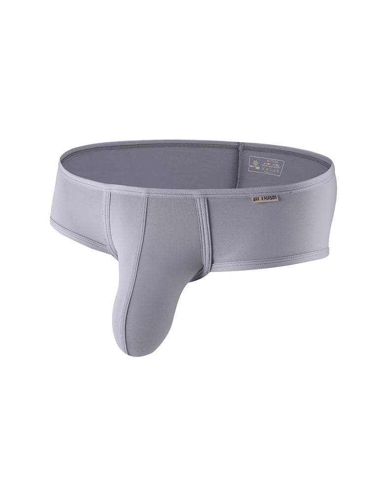2 Pack Men's 3D Pouch Low-Rise Slim-Fit Trunks | dmunderwear detail image 1