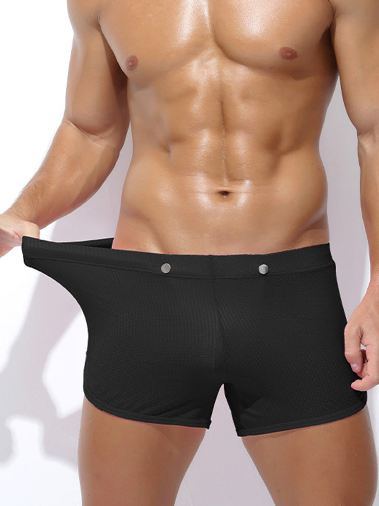 2 Pack Men's Breathable Mesh Boxer Briefs | dmunderwear detail image 1
