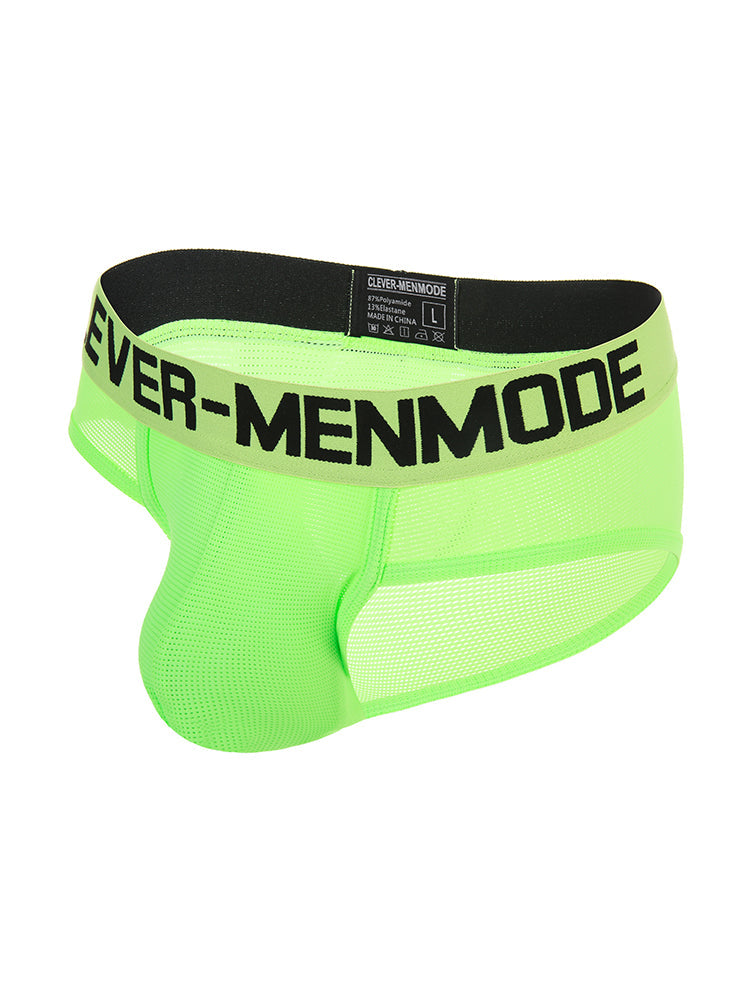2 Pack Men's Breathable Mesh Comfy Waistband Daily Stretch Stay-Cool Layer Briefs | dmunderwear detail image 1
