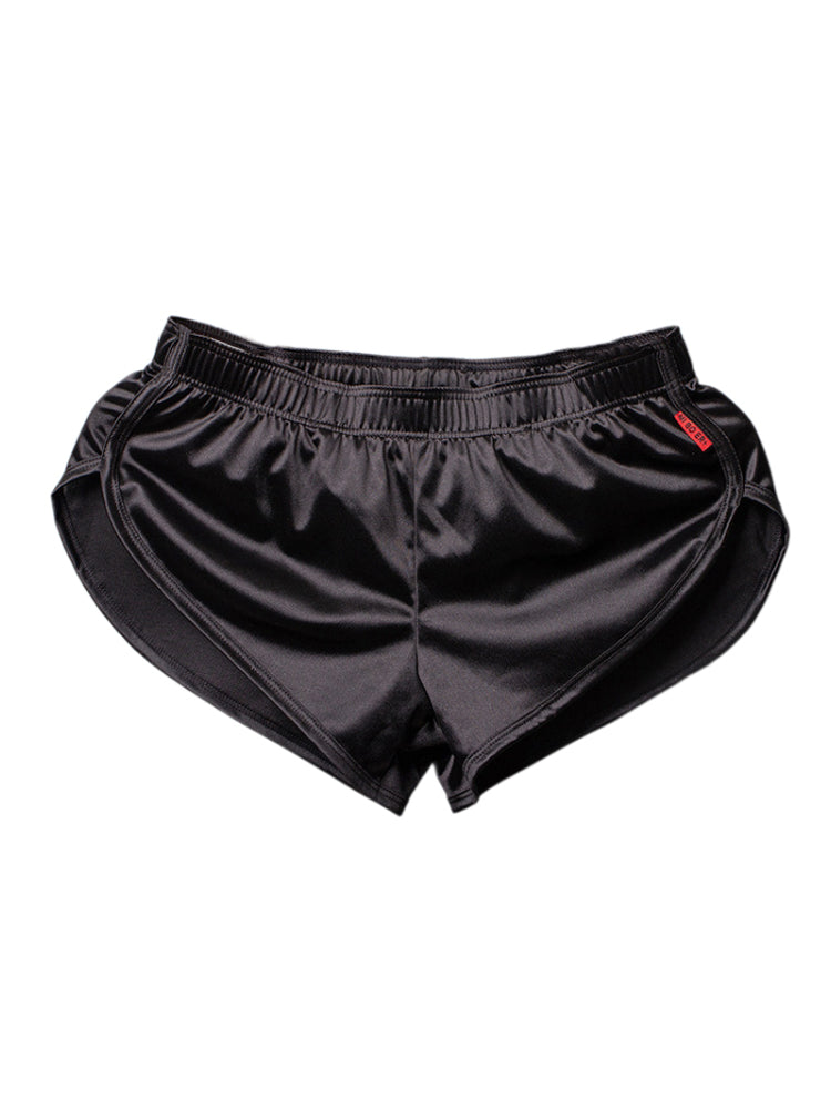 2 Pack Men's Home Loose-Fit Solid Color Seamless Smooth Boxers | dmunderwear detail image 1