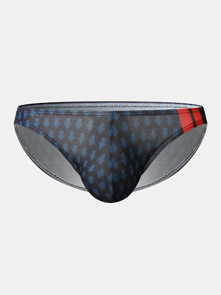 2-Pack Men's Letter Printed Sexy Underwear | dmunderwear detail image 1