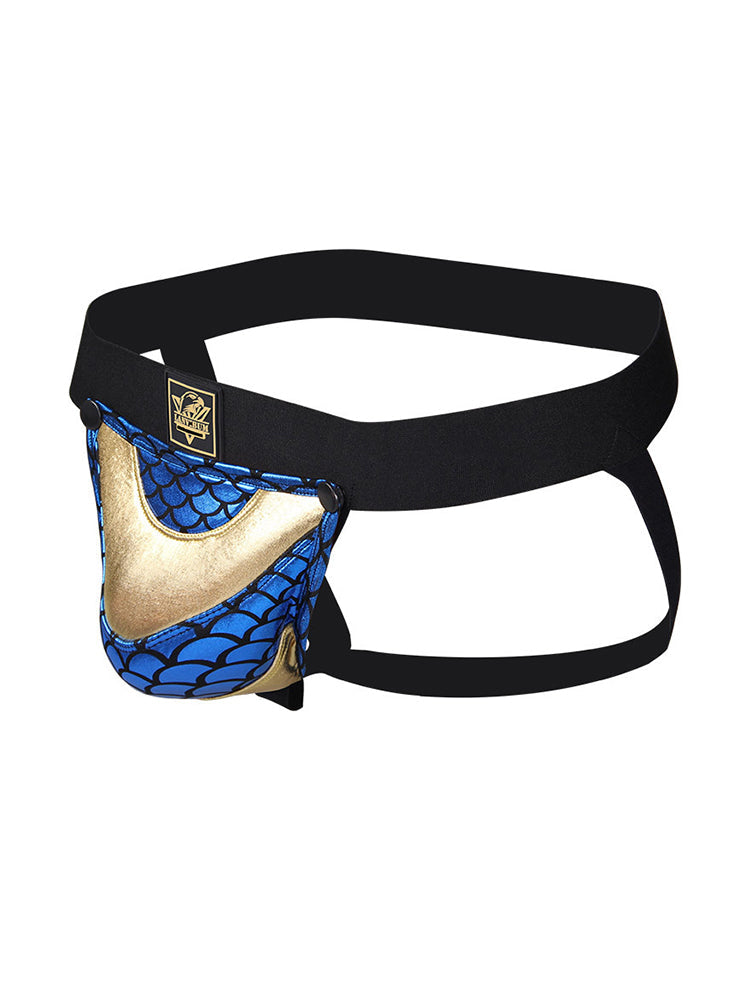 2 Pack Men's Low-Rise Sexy Contoured Pouch Lightweight Jockstrap | dmunderwear detail image 14