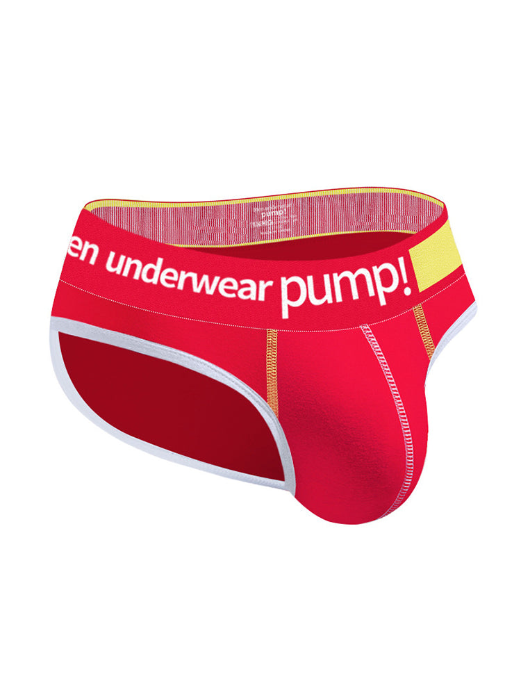2 Pack Men's Middle-Rise Cotton Sexy Briefs | dmunderwear detail image 1