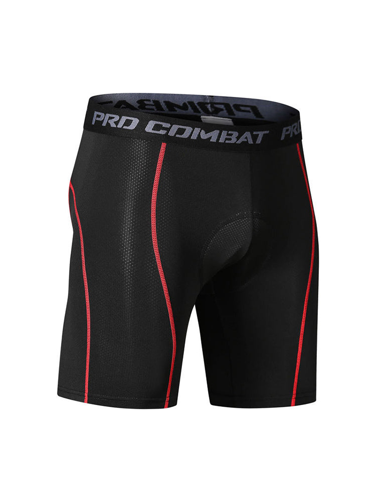 2 Pack Men's Moisture-Wicking Mesh Breathable Shock-Absorbing Activewear Tights | dmunderwear detail image 8
