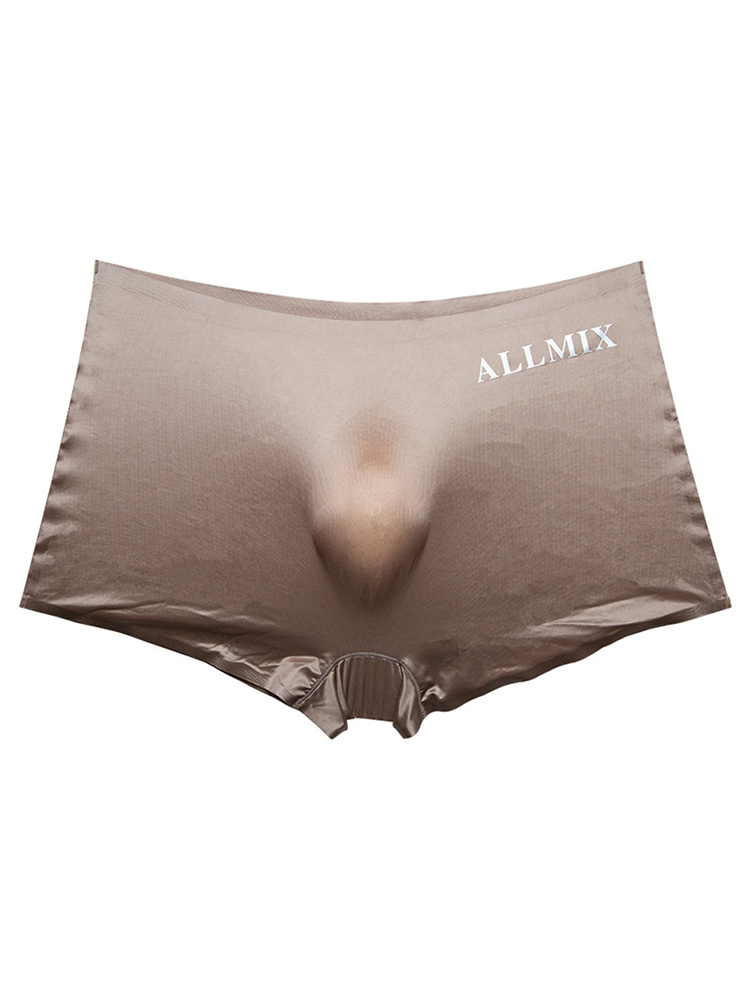 2 Pack Men's Seamless 3D Convex Pouch Trunks | dmunderwear detail image 1