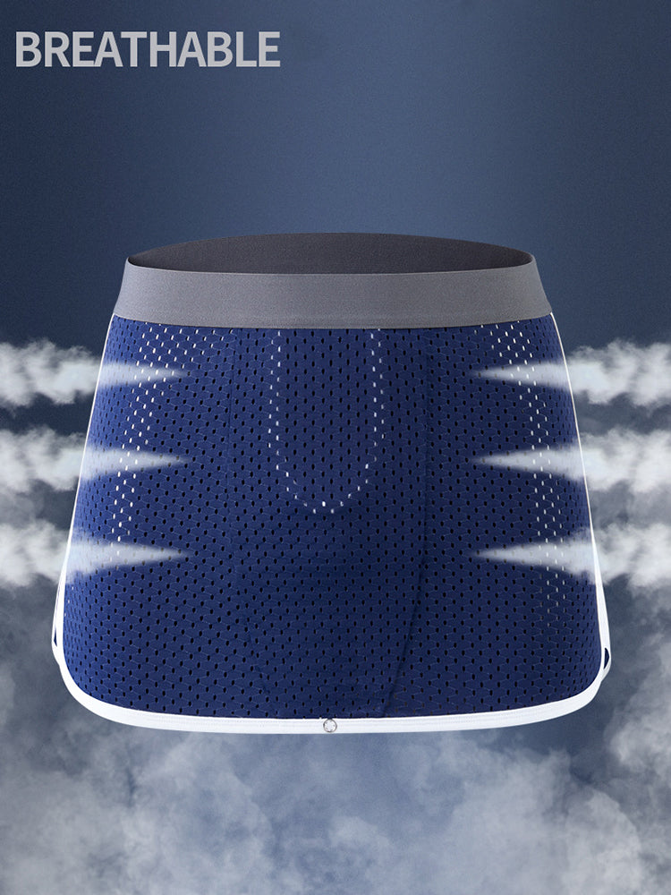 Men's Button Casual U-Shaped Roman Skirt Dual-Purpose Arrow Pants Underwear | dmunderwear detail image 19