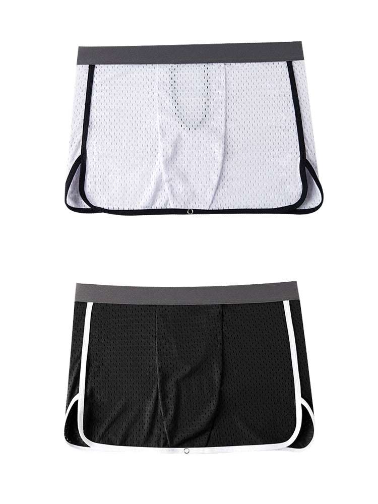 Men's Button Casual U-Shaped Roman Skirt Dual-Purpose Arrow Pants Underwear | dmunderwear variant image