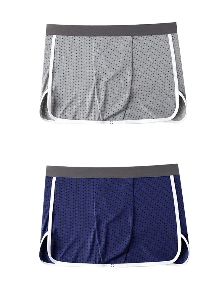 Men's Button Casual U-Shaped Roman Skirt Dual-Purpose Arrow Pants Underwear | dmunderwear detail image 8