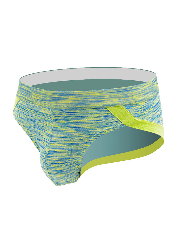 2 Pack Men's Sexy Stretch U Convex Pouch Briefs | dmunderwear detail image 1