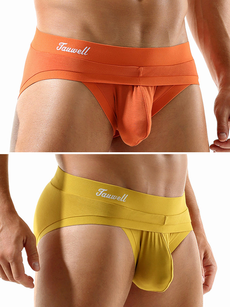 2-pack Men's Sexy U-shaped Pouch Briefs | dmunderwear variant image