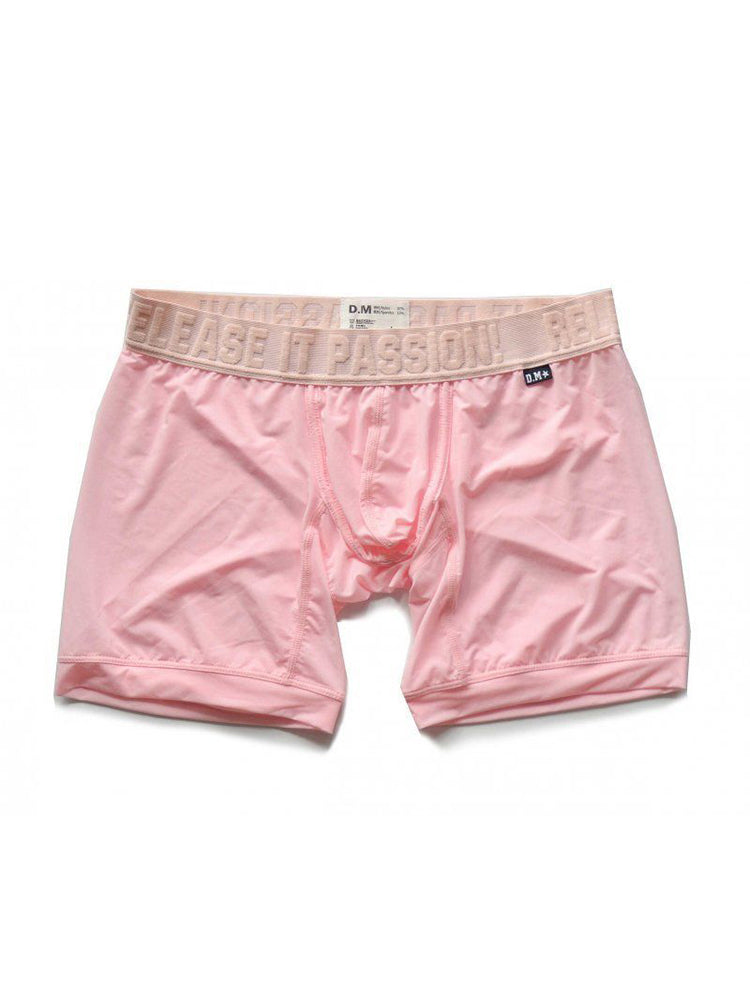 2 Pack Men's Trendy Breathable Ice Silk Boxer Briefs | dmunderwear detail image 1