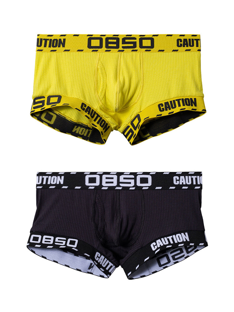 2 Pack Men's U-Pouch Low-Rise Breathable Trunks | dmunderwear variant image