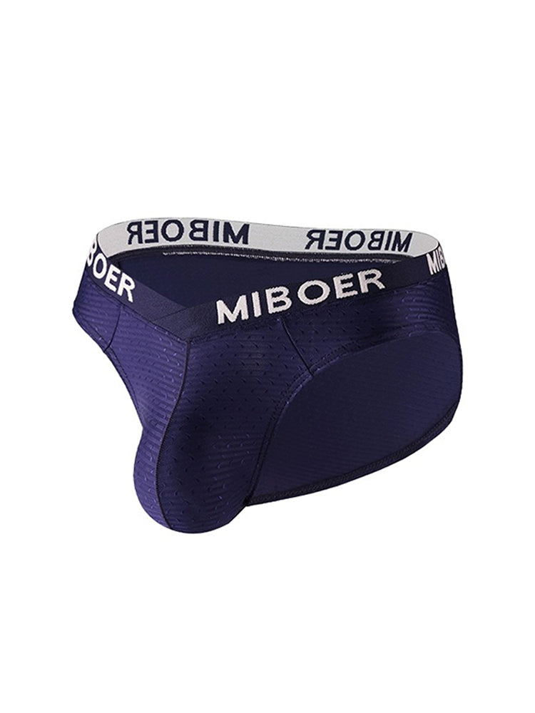 2 Pack Men's U-Pouch V-Front Low-Rise Briefs | dmunderwear detail image 1