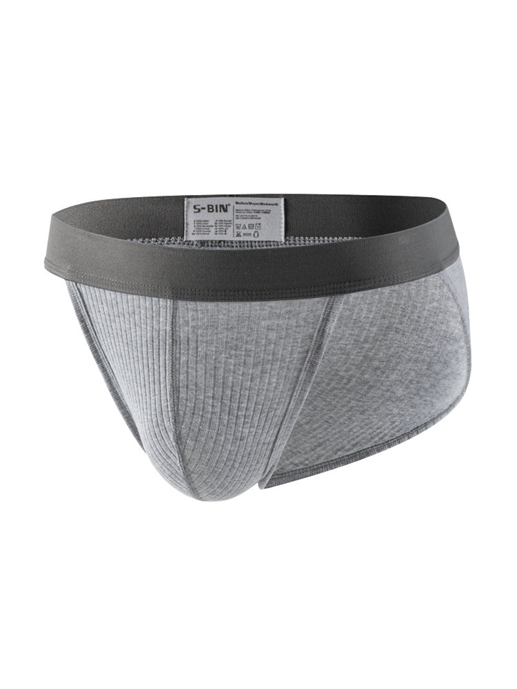 2 Pack Men's Ultra-Comfortable Seamless Lifting Pouch Low-Rise Fit Bikini | dmunderwear detail image 1