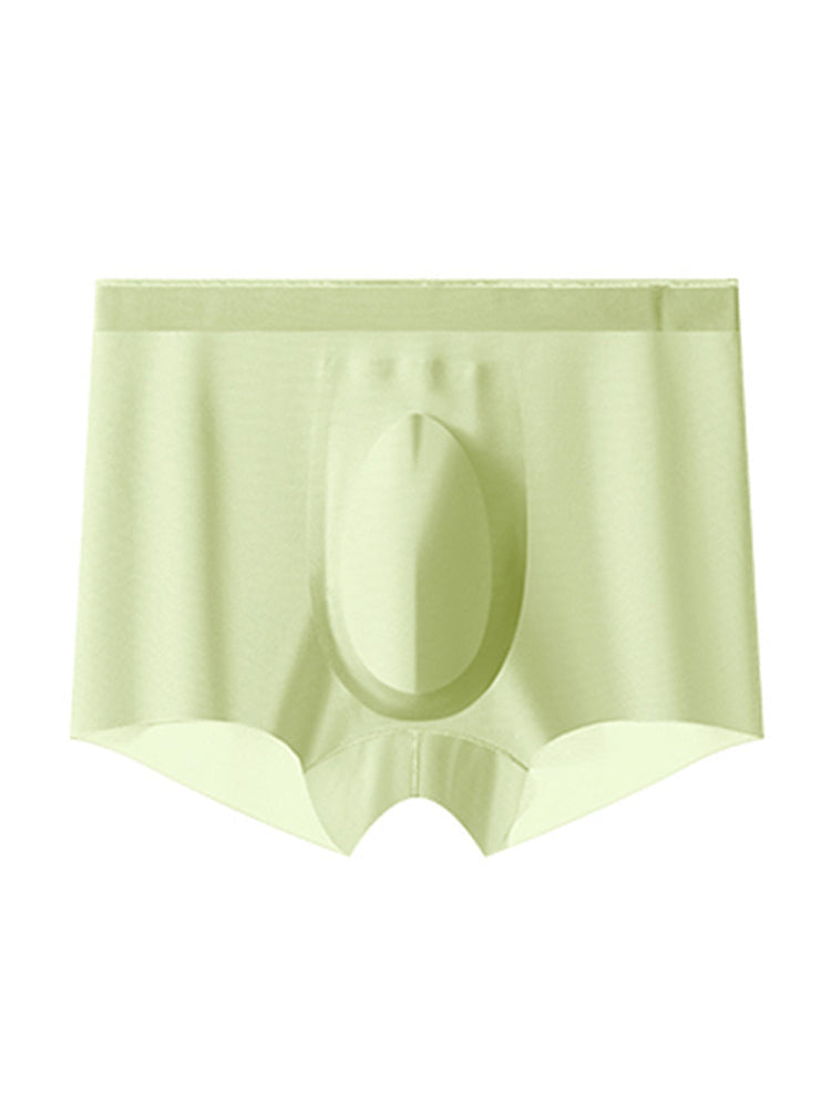 2 Pack Men's Ultra-Thin Ice Silk Quick-Dry Trunks | dmunderwear detail image 1