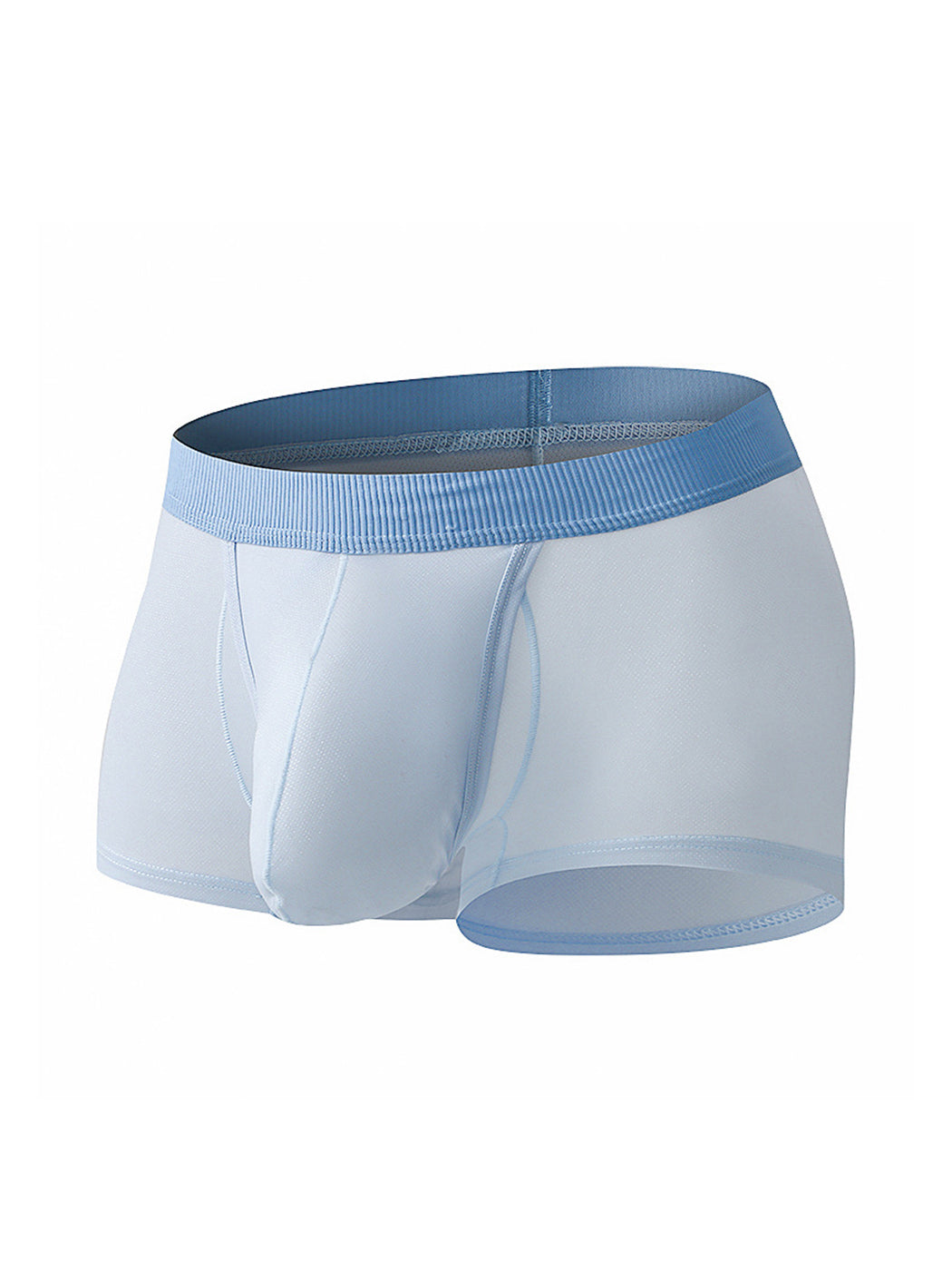 2 Pack Men's Ultra-Thin Trunks with Open Fly | dmunderwear detail image 1