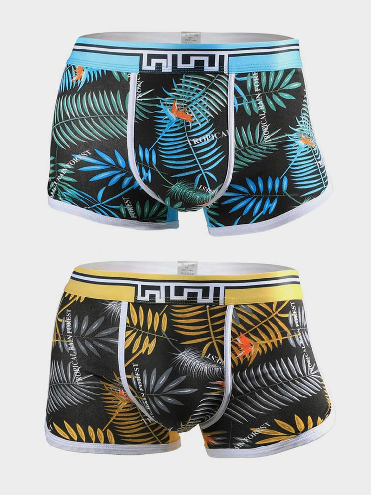 2 Pack Printed Vacation Men's Underwear | dmunderwear variant image