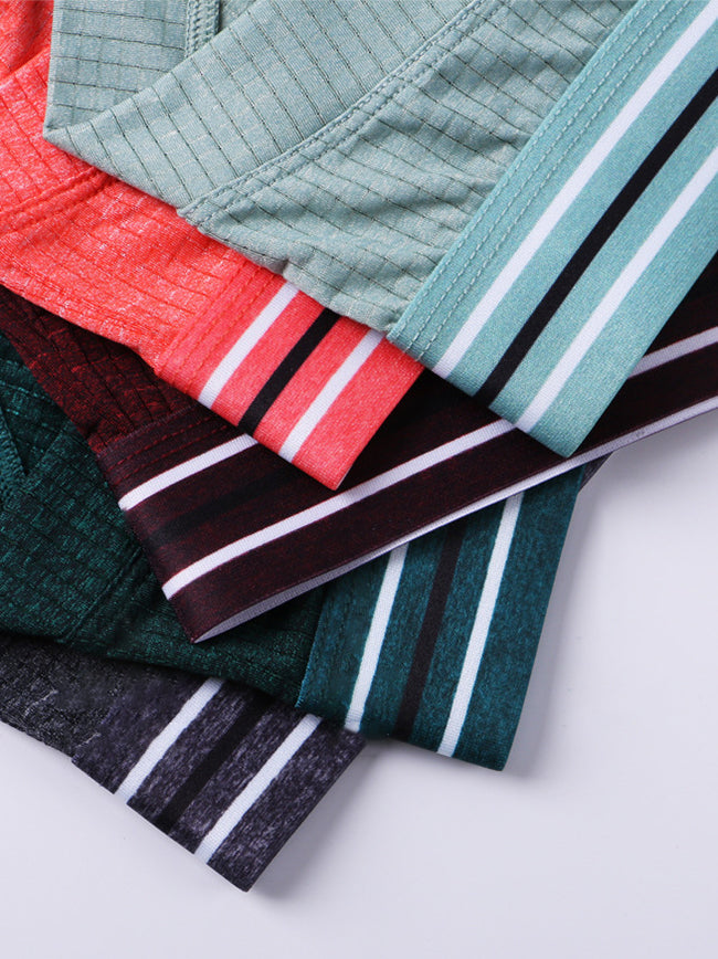 2 Pack Separated Pouch Comfy Mens Boxer Briefs | dmunderwear detail image 9