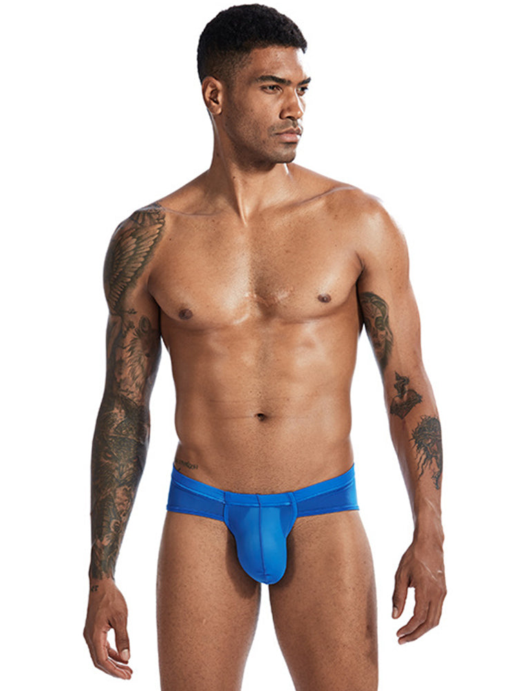 2 Pack Summer Bulge Enhance Ice Silk Underwear | dmunderwear detail image 1