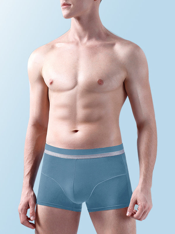 3 Pack Antibacterial Support Pouch Boxer Briefs | dmunderwear detail image 1