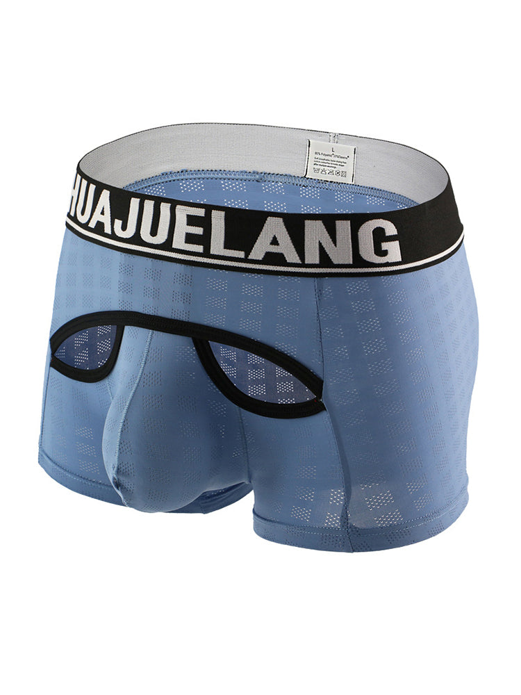 3 Pack Breathable Support Pouch Trunks | dmunderwear detail image 1