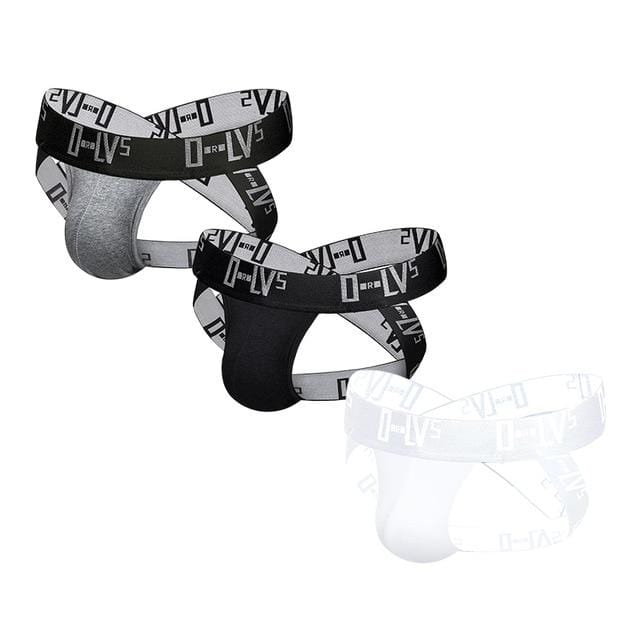 3 Pack Industrial Cross Strap | dmunderwear variant image