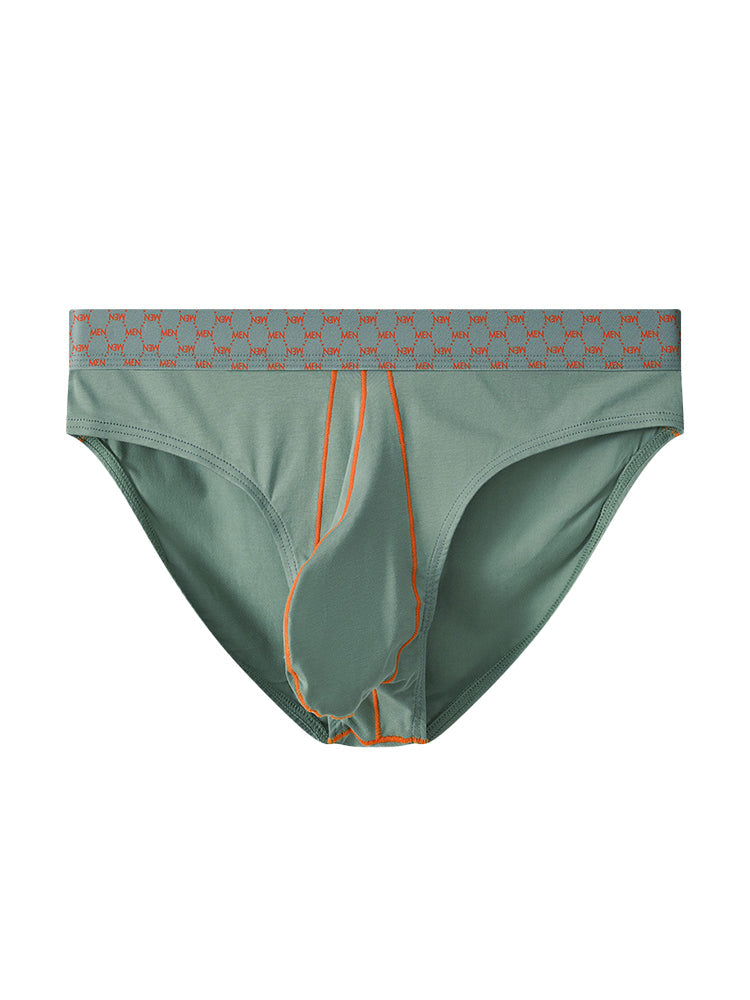 3 Pack Men's Breathable Anti-Chafing Cotton Briefs | dmunderwear detail image 1