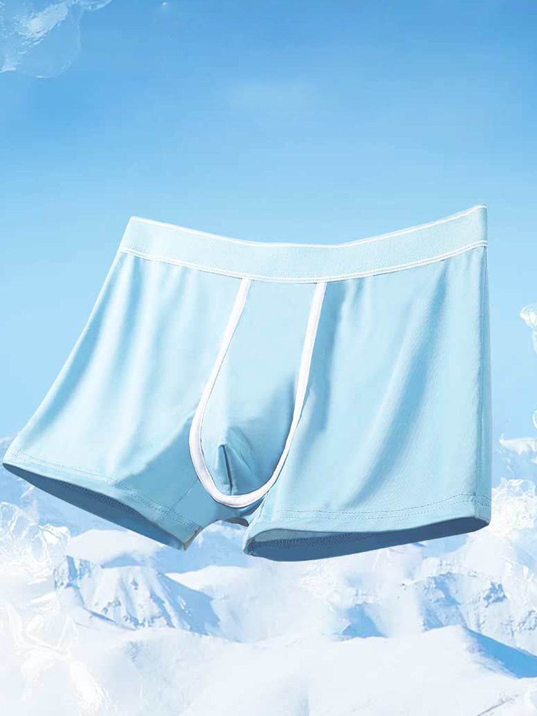 3 Pack Men's Breathable Micro Thin Trunks | dmunderwear detail image 1