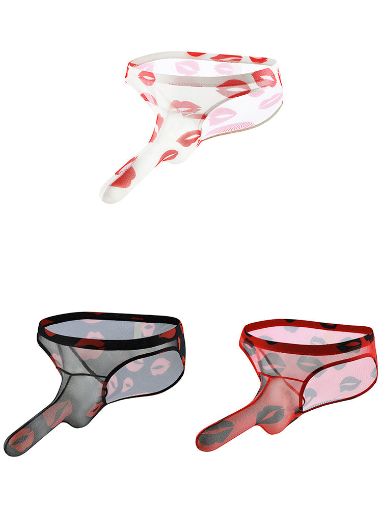 3 Pack Men's Sexy Bulge Pouch Briefs | dmunderwear variant image