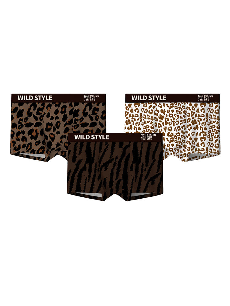 3 Pack Men's Antibacterial Mid-Rise Trunks | dmunderwear detail image 1