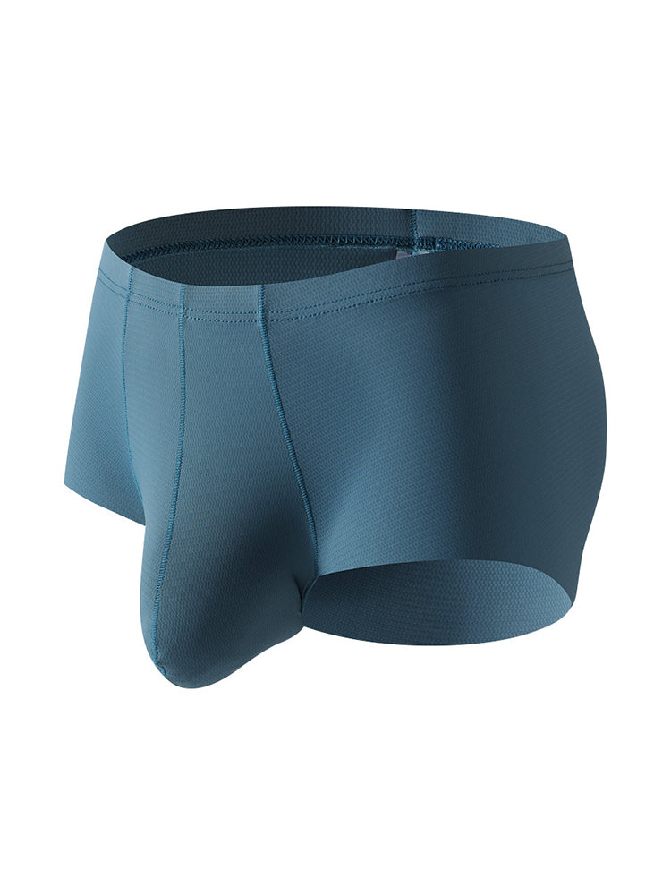 3 Pack Men's Cooling Seamless Trunks | dmunderwear detail image 1