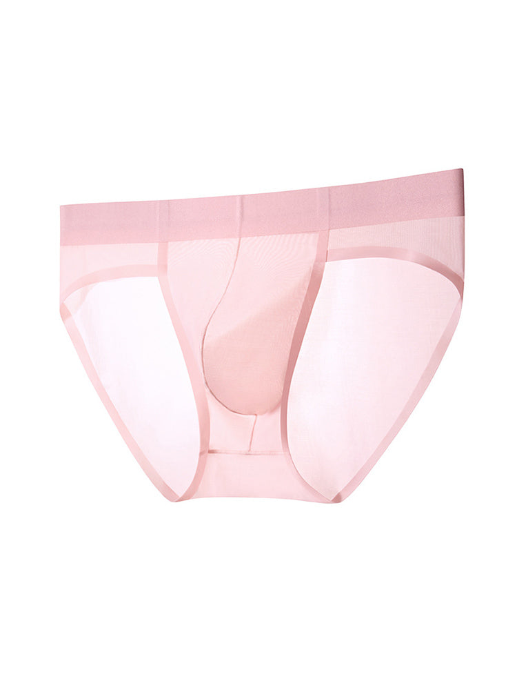 3 Pack Men's Enhancing U-Pouch Seamless Sexy & Breathable Briefs | dmunderwear detail image 1