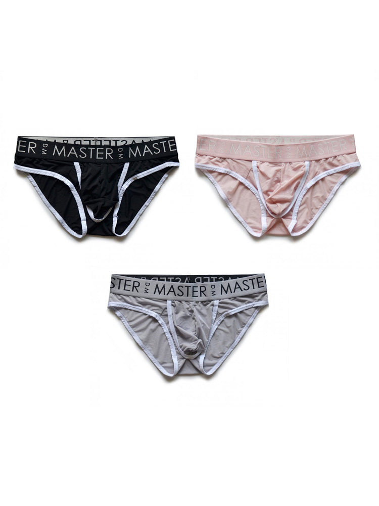 3 Pack Men's High-Elasticity Quick-Dry Pouch-Separated Briefs | dmunderwear variant image