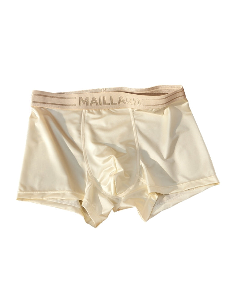 3 Pack Men's Ice Silk Antibacterial Odor-Control Trunks | dmunderwear detail image 1