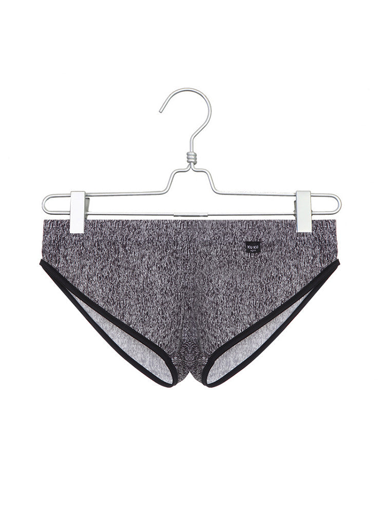 3 Pack Men's Nylon Sexy Low-Rise High-Elastic Briefs | dmunderwear detail image 1