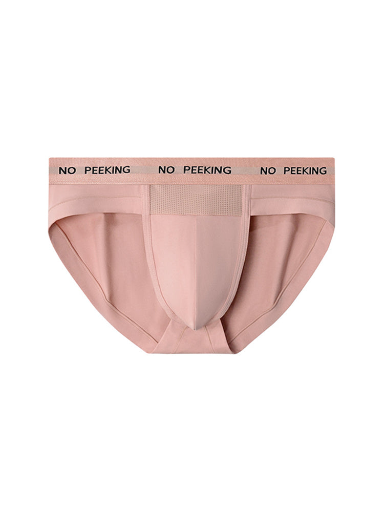 3 Pack Men's One-Piece Cut Briefs with Enhanced Pouch and Stretch Waistband | dmunderwear detail image 1