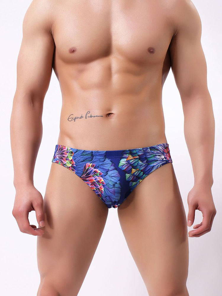 3 Pack Men's Printing U Convex Pouch Pouch Briefs | dmunderwear detail image 1