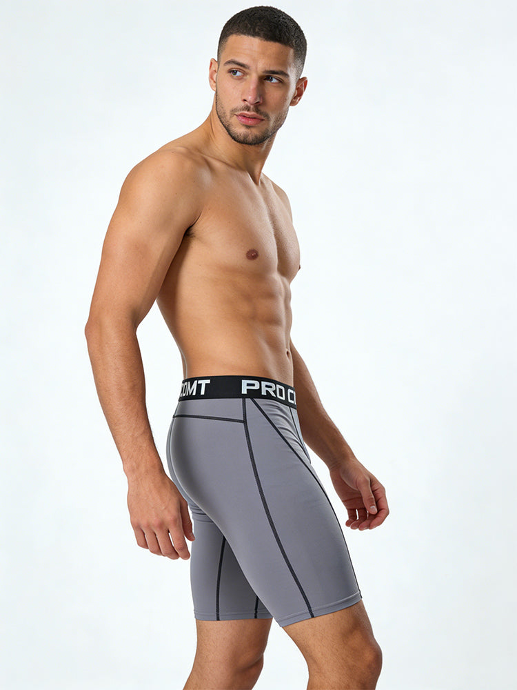 3 Pack Men's Quick-Dry Compression Breathable Activewear Tights | dmunderwear detail image 5