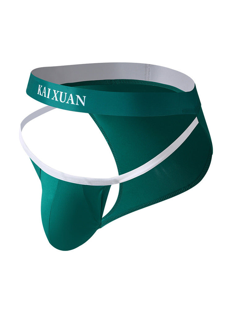3 Pack Men's Sexy High-Cut 3D U-Pouch & Breathable Bikini | dmunderwear detail image 20