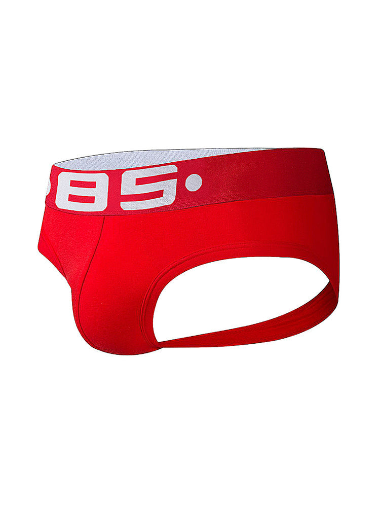 3 Pack Men's Sport Solid Low-Rise Jockstraps | dmunderwear detail image 1