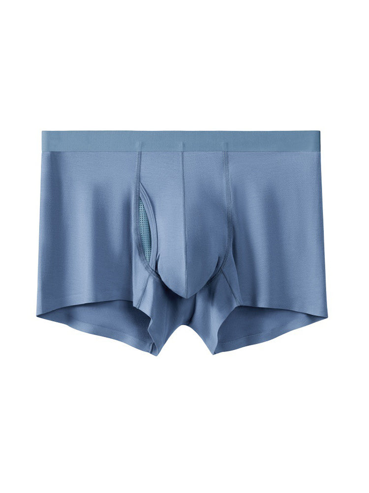 3 Pack Separation Design Support Pouch Boxer Briefs | dmunderwear detail image 1