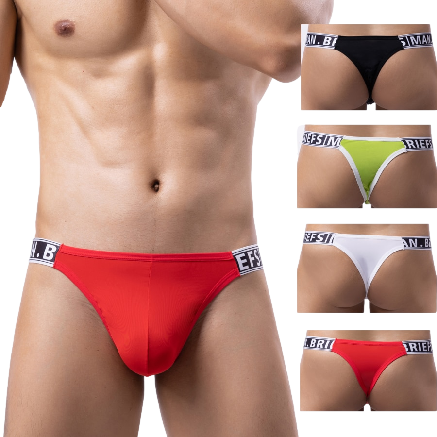 4 Pack Core Logo Strap Thong | dmunderwear variant image
