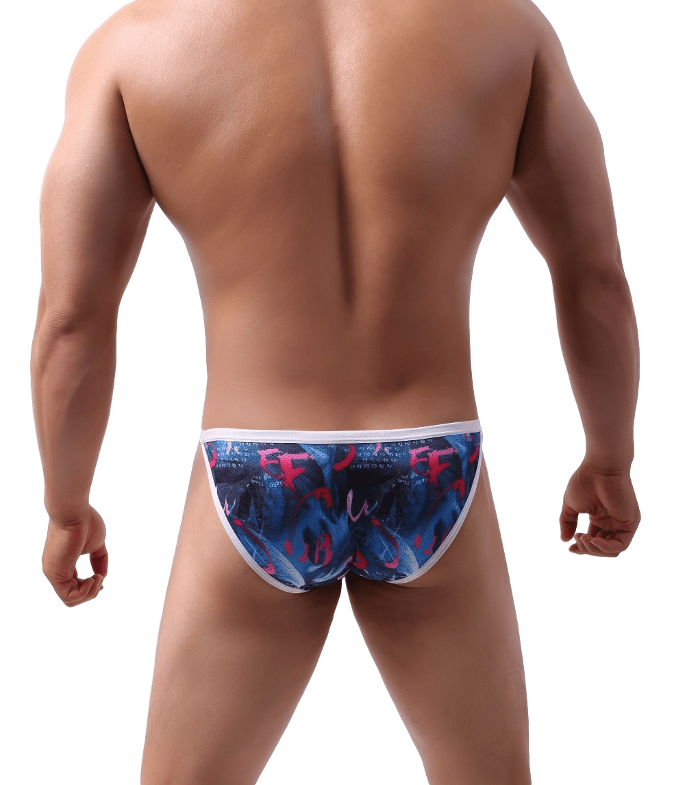 4 Pack Designer Slip String Bikini | dmunderwear detail image 4